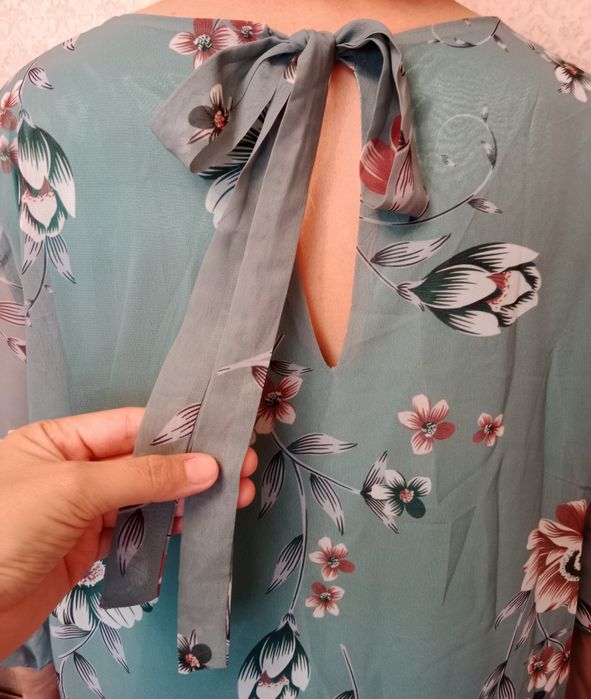 Женское платье шифоновая