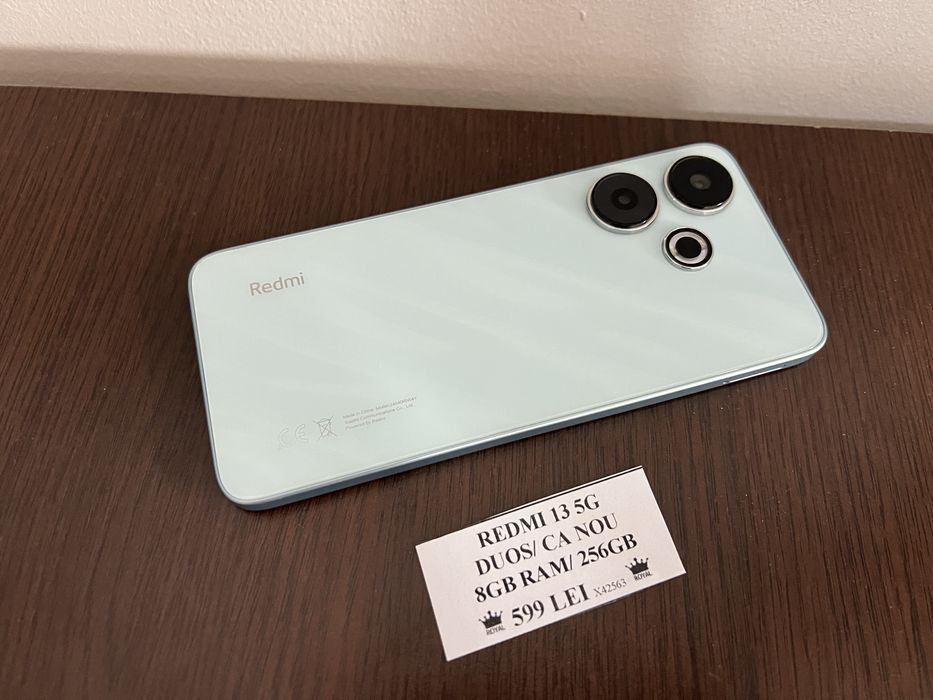 Amanet Royal CB: Redmi 13 5g duos ca nou 8gb ram 256gb