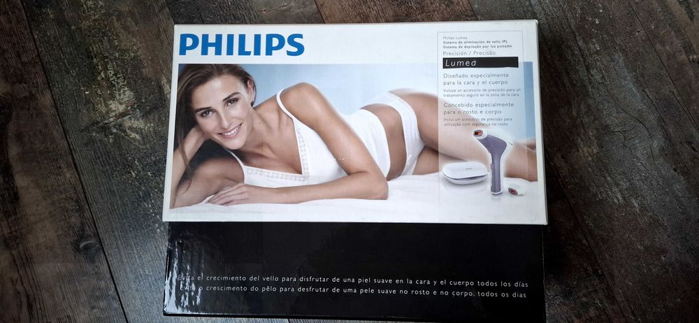 Philips Lumea IPL - aparat epilare definitiva acasa