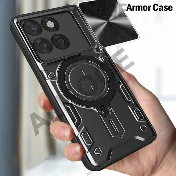 Motorola Edge 70 / 60 / 60 Fusion / 60 Pro / GIANT RING Удароустойчив кейс с пръстен