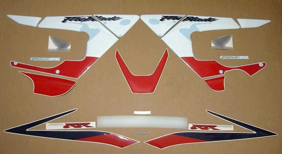 Стикери Honda CBR 929RR Fireblade лепенки  хонда цбр 929 rr рр sc44