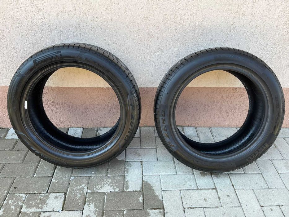 2 anvelope vară Pirelli P Zero 225/50 R18 – Run Flat BMW – DOT 2020