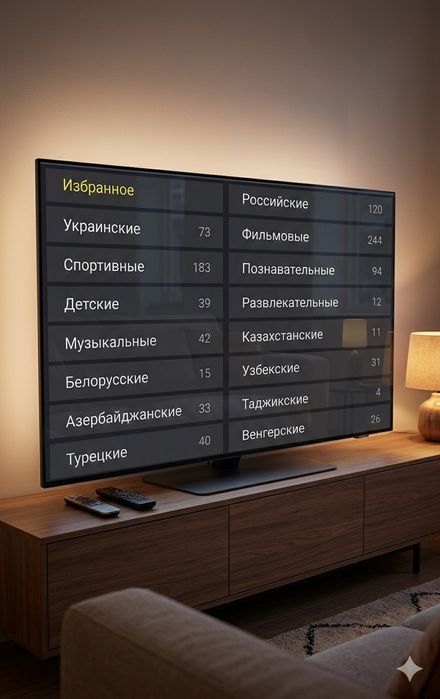 Проектор Канал + Кино setanta sports  Прошитый