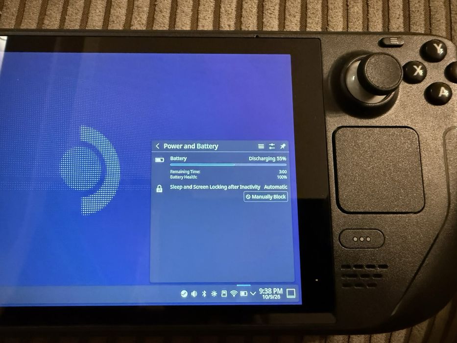Перфектен Steam deck 256GB SSD