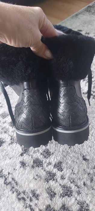 Perlato, ghete piele naturala