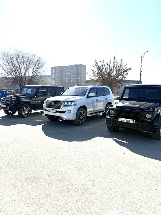 Кортеж катания Семей   Крузак гелик леймузин