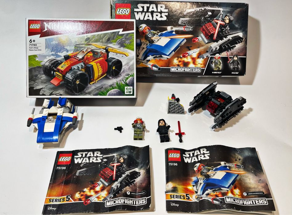 NOU, Sigilat Lego Star Wars- Lego Ninjago  71780, 75196