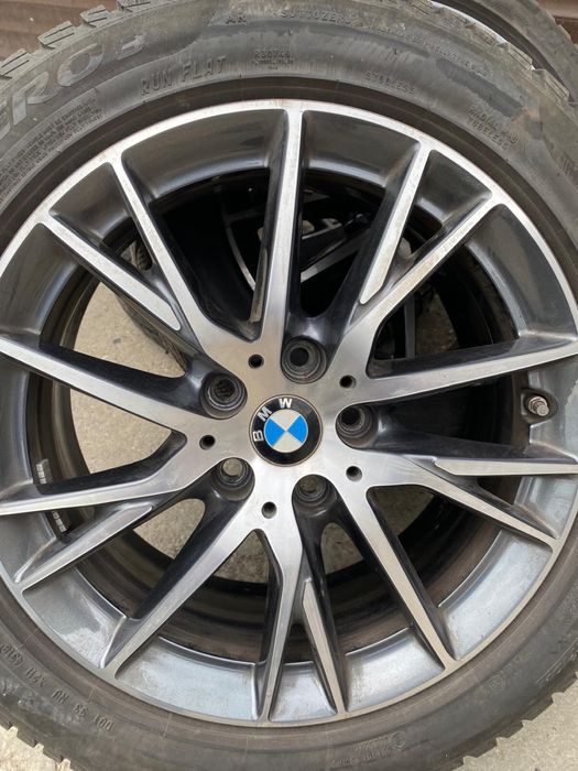 Set jante roti anvelope BMW
