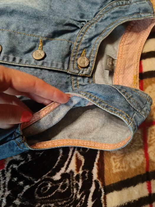 Джинсовый сарафан Zara