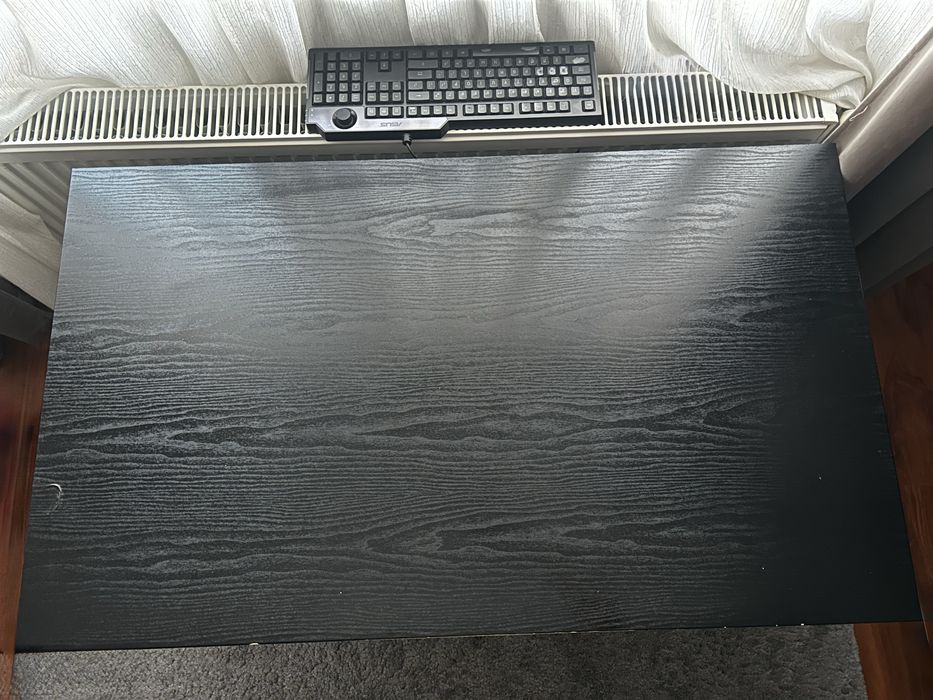 Birou Culoare Negru 115 cm