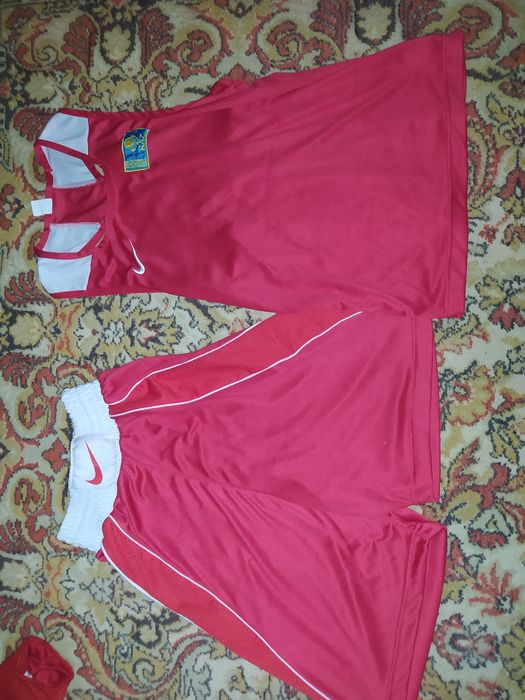 Боксерская форма красная и синяя nike