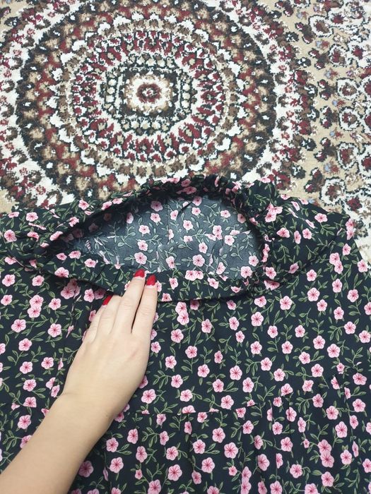 Юбка женская в цветочек