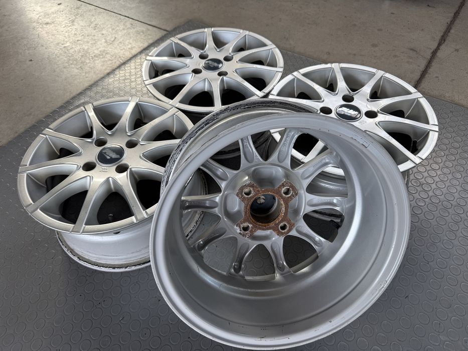 4бр. ОТЛИЧНИ 15” Джанти “PLW” 4х108 за -FORD/MAZDA/VOLVO/други- 6.5Jx15H2, ET38