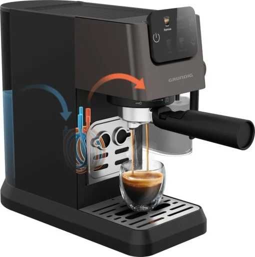 Espressor cafea Grundig KSM 5330, 1628 W, 15 Bar, Inox