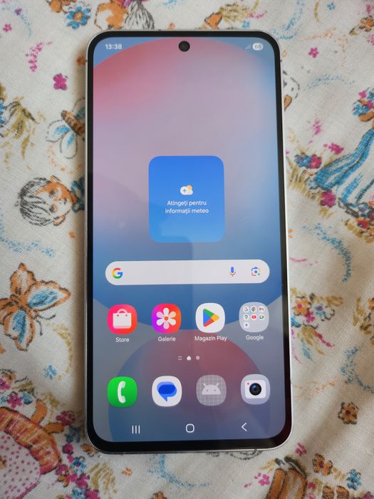 Samsung galaxy s24 FE original dual sim liber de rețea perfect funcțional folie, husă