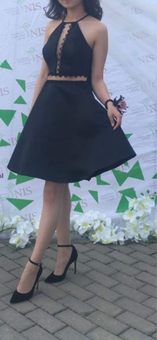 Вечернее платье черное