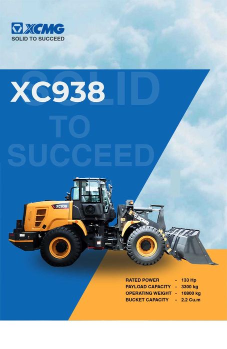 Фронтальный погрузчик Сергели Yema  XCMG XC938   1.8  2.1 куба