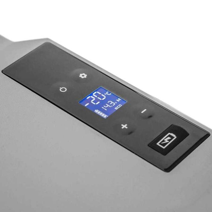 Хладилна кутия HOMCOM 50 л, до -20°C, сензорен дисплей 2 колела 58,6 x 37,8 x 54,5 см