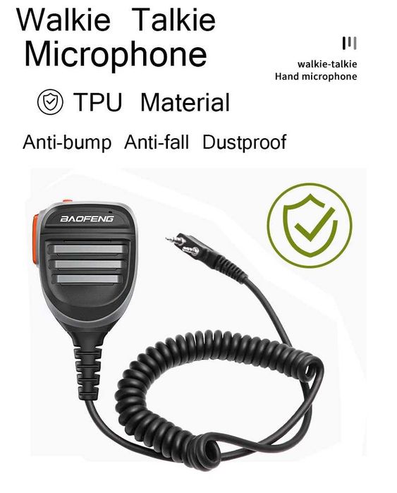 Difuzor Walkie Talkie Kenwood Microfon 2Pini, Mufa tip K, Baofeng