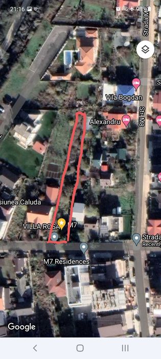 Mamaia Sat, 840mp, str. M7, nr. 24, utilitati, vecinatati construite