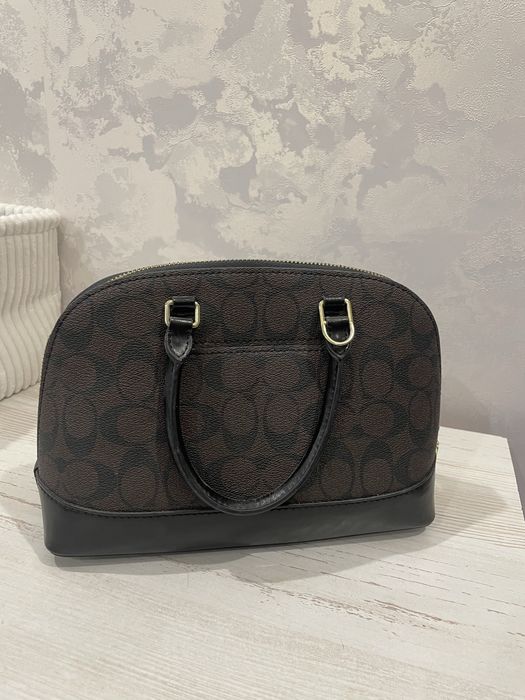 Сумка Coach натуральная кожа