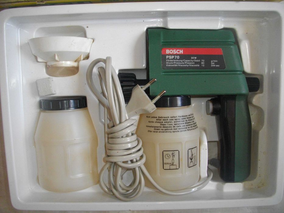 ЗА РЕМОНТ Пендула Пистолет Боядисване БОШ Бормашина Воден Мини Шмиргел