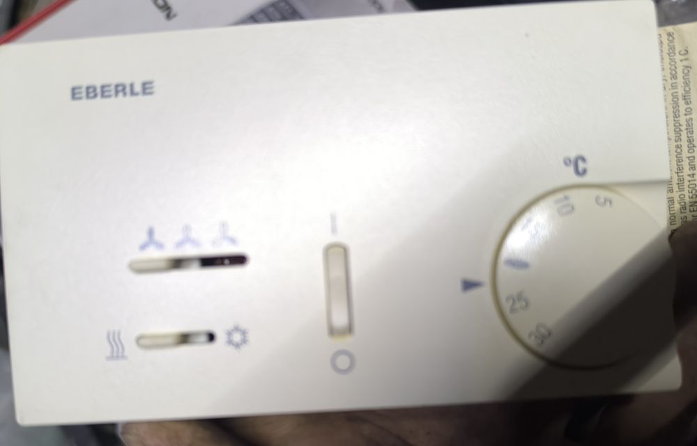 Новый комнатный термостат Eberle KLR-E 7010 (Германия) в коробке