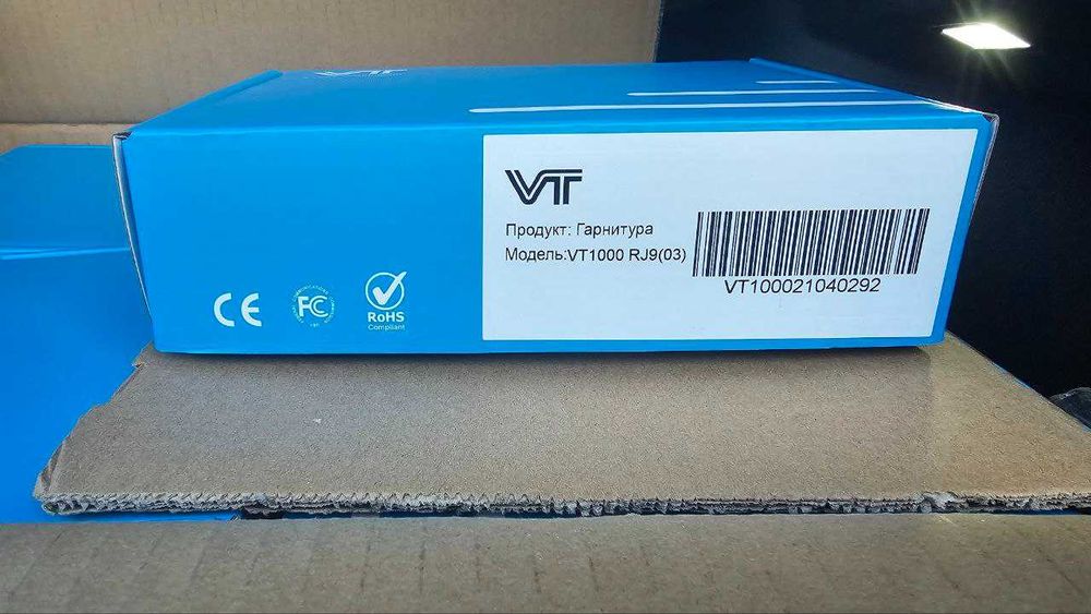 VT1000 Наушники с микрофоном