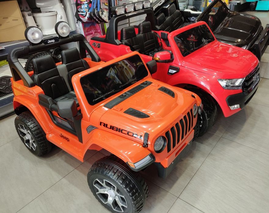 NEW ! JEEP 4X4 Masinute Electrice pentru Copii ! 12V , Scaune Tapitate
