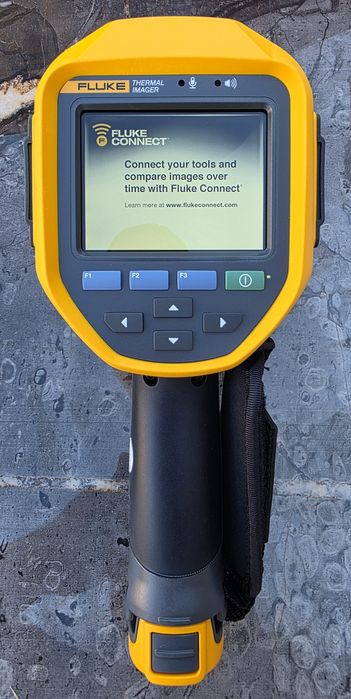 FLUKE TI 401 PRO термо камера чисто нова 640х480 резолюция сертификат