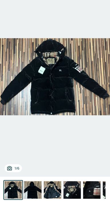 Vând geaca noua de bărbați Burberry