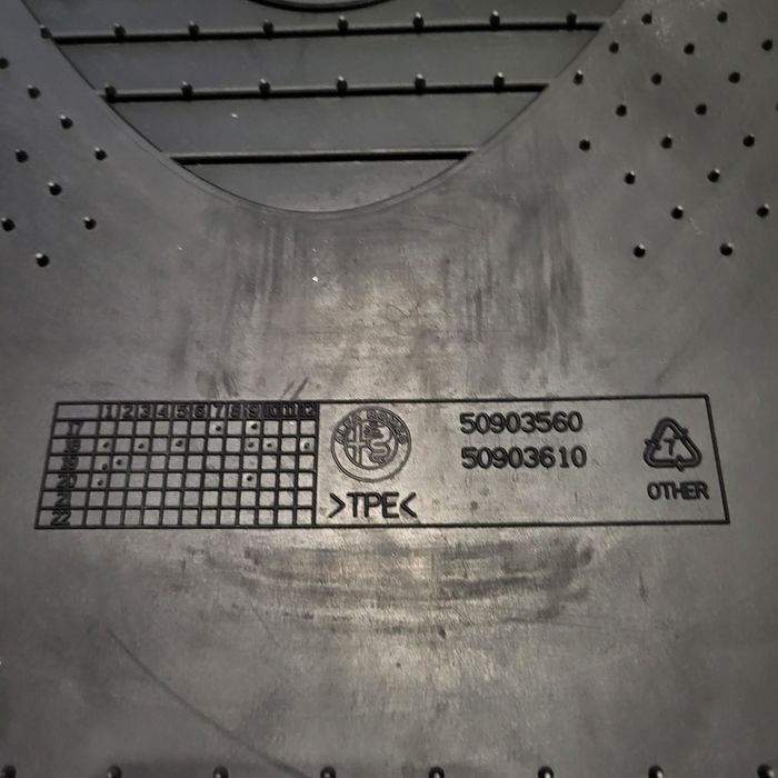 Оригинални гумени стелки за Алфа Ромео Стелвио