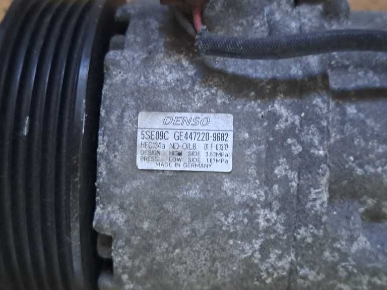 Compresor clima AC Denso 5SE09C Toyota Aygo Yaris Citroen C1 Peugeot 107 447220-9682 5pk