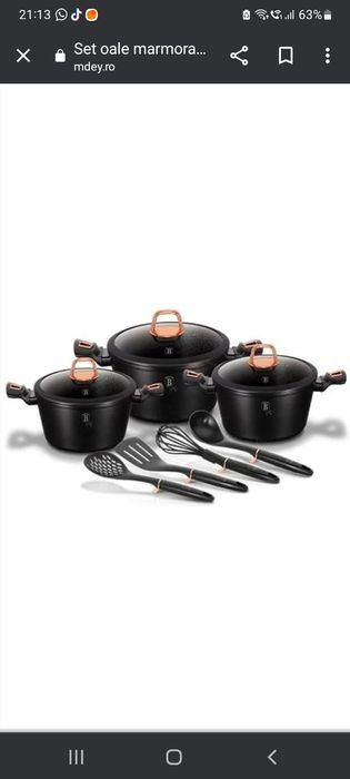 Set pentru gătit 10 piese