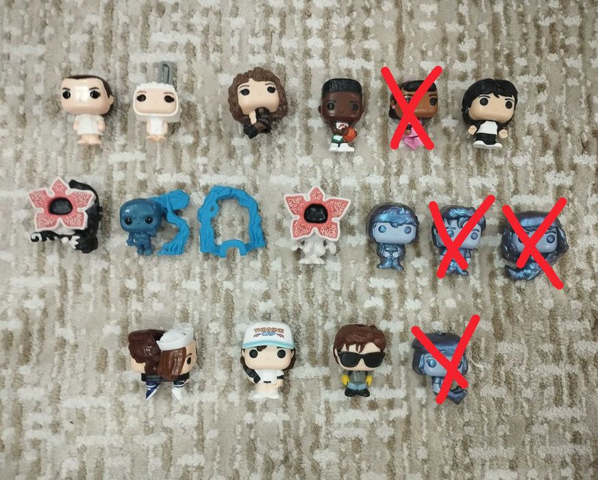 Фигурки Stranger things