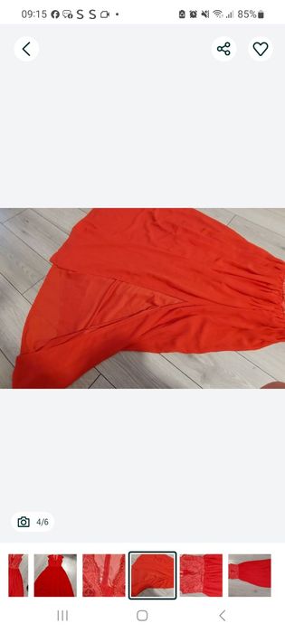 Rochie rosie ocazie  S