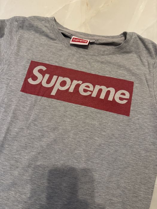 Tricou Supreme gri (damă / unisex)