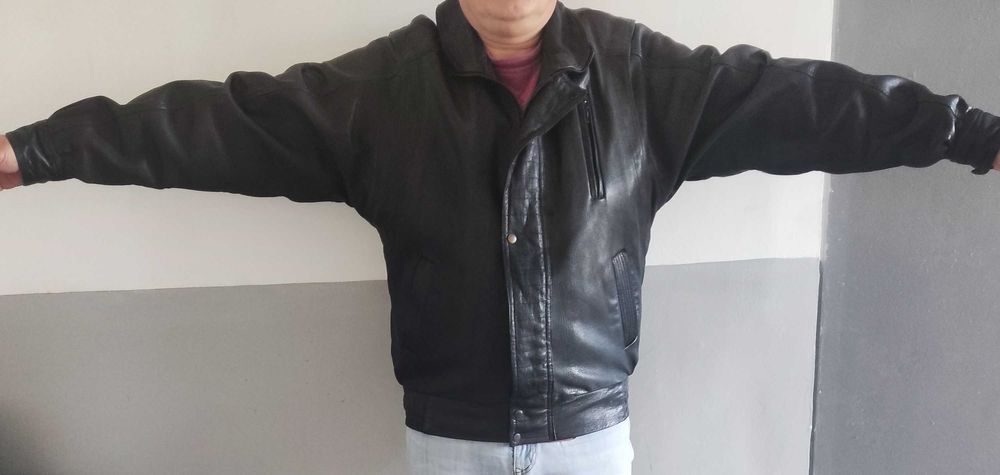 Кожено яке - естесвена кожа