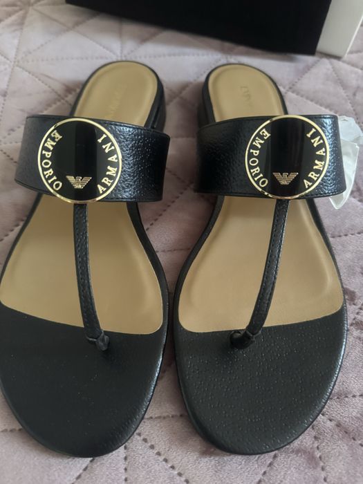 Emporio Armani от естествена кожа