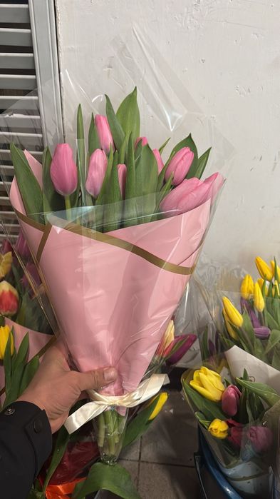 Оптом тюльпан есть