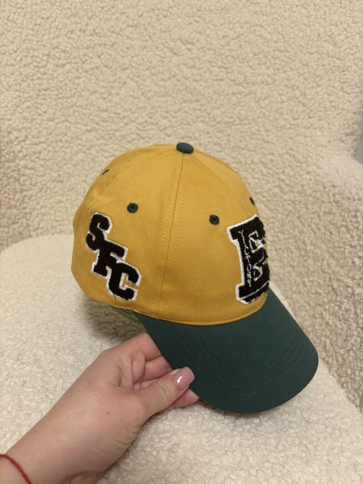 Шапка жълт/зелен цвят