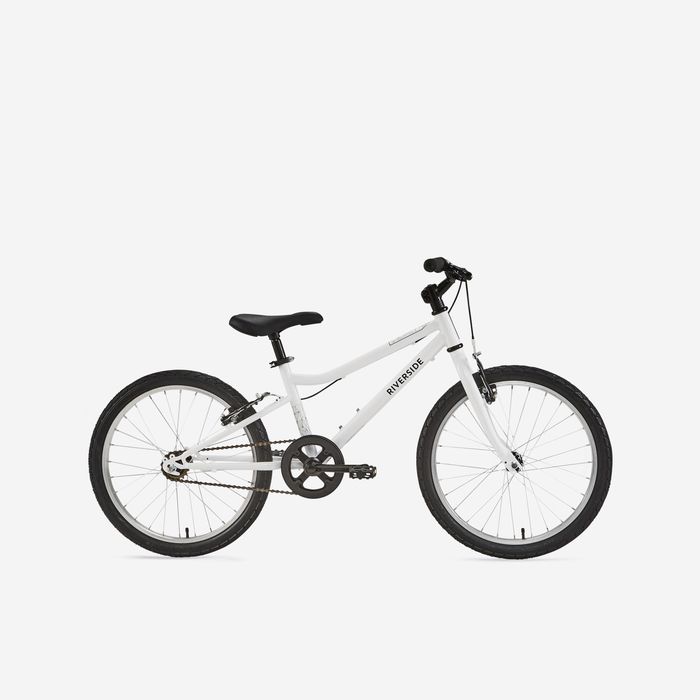 Bicicletă polivalentă Riverside 100 20" alb - (SecondHand) Decathlon
