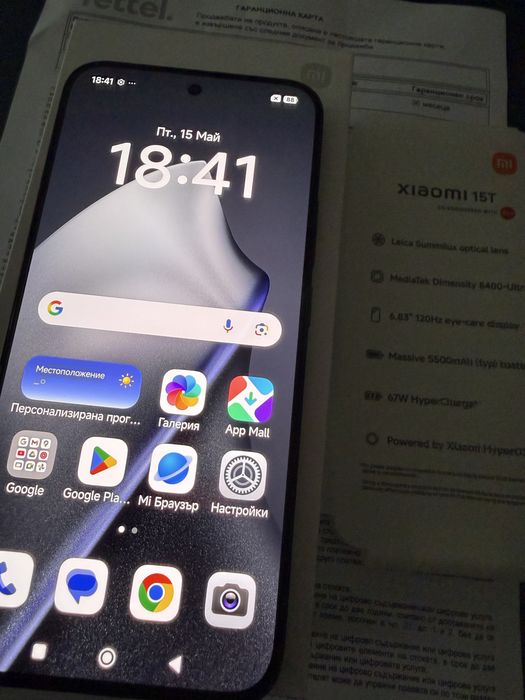 Xiaomi 15T 12/512,неразличим от нов