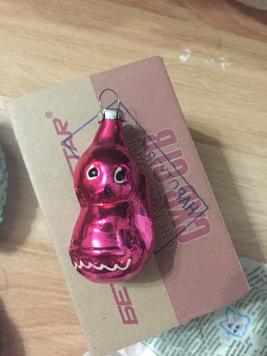 Ёлочные игрушки советские