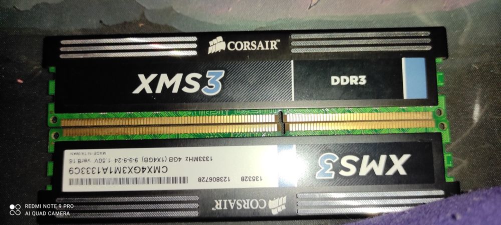 Pachet RAM DDR3 4GB