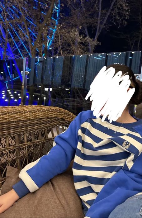 Свитшот женский оверсайз