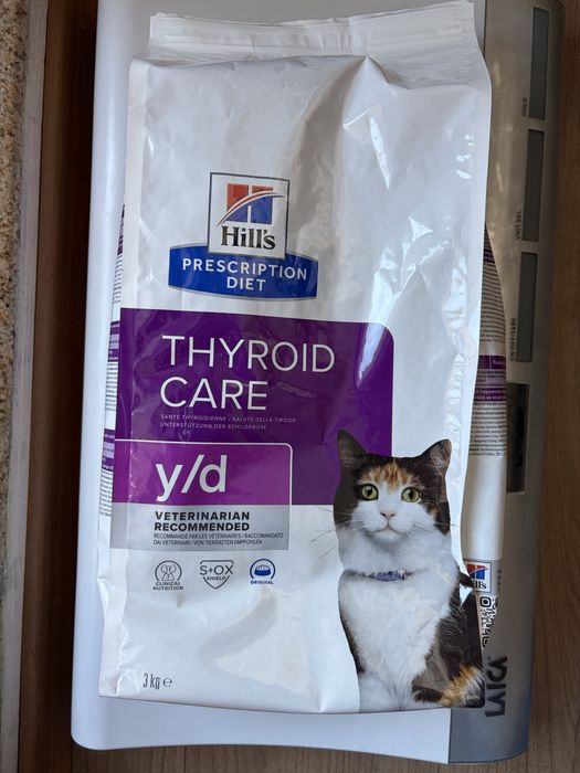 Hill's Prescription Diet y/d Thyroid Care храна за котки
