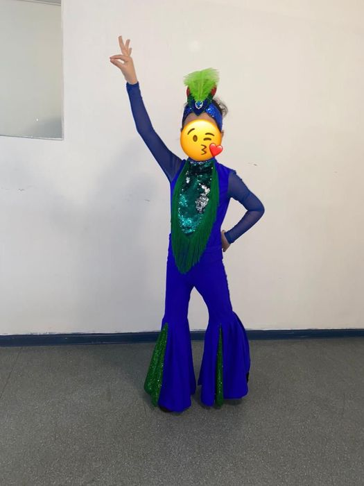 Костюм павлина 110-128