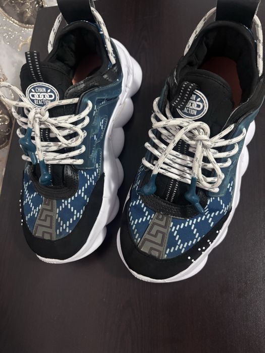 versace chain reaction blue and black