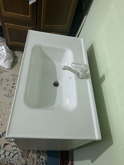 умывальник для ванной со шкафом